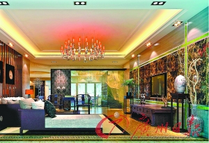 新中式装修风格的各个角落。