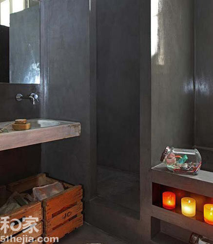 闷骚文艺范十足 个性卫浴空间设计