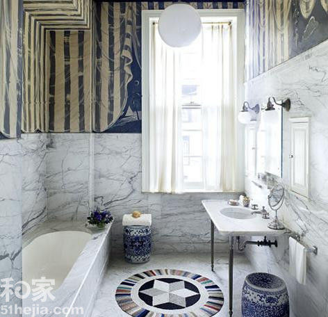 闷骚文艺范十足 个性卫浴空间设计