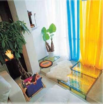 家装飘窗装修效果图 创意家居角落